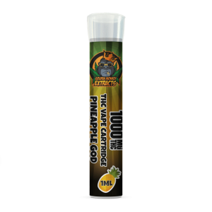 Golden Monkey Extracts 1000MG THC Cartridge – Pineapple God