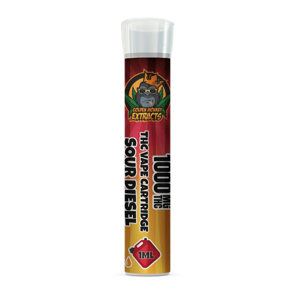 Golden Monkey Extracts 1000MG THC Cartridge