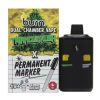 6 Gram Dual Chamber Burn Disposable Vape Triangle Kush Permanent Marker