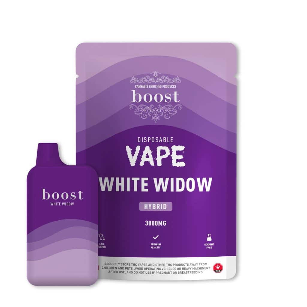 Boost Disposable THC Vape – White Widow 3g
