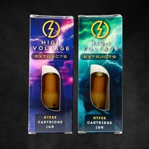 High Voltage Extracts 1ml HTFSE Cart – Cherry Larry (Indica)