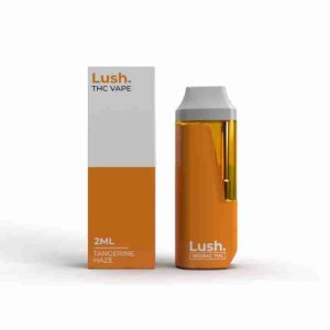 LUSH 2ML Disposable Vape – Tangerine Haze (Sativa)