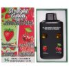Strawberry Diesel CBD Vape by Straight Goods dual chamber disposable vape with Strawberry Diesel Distillate and Cherry Full Spectrum CBD 6G