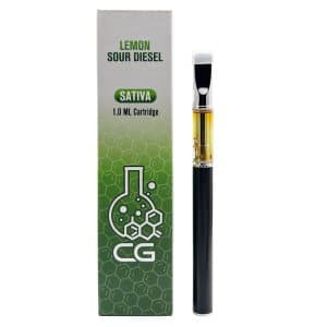 CG Extracts 1ml Disposable – Lemon Sour Diesel (Sativa)
