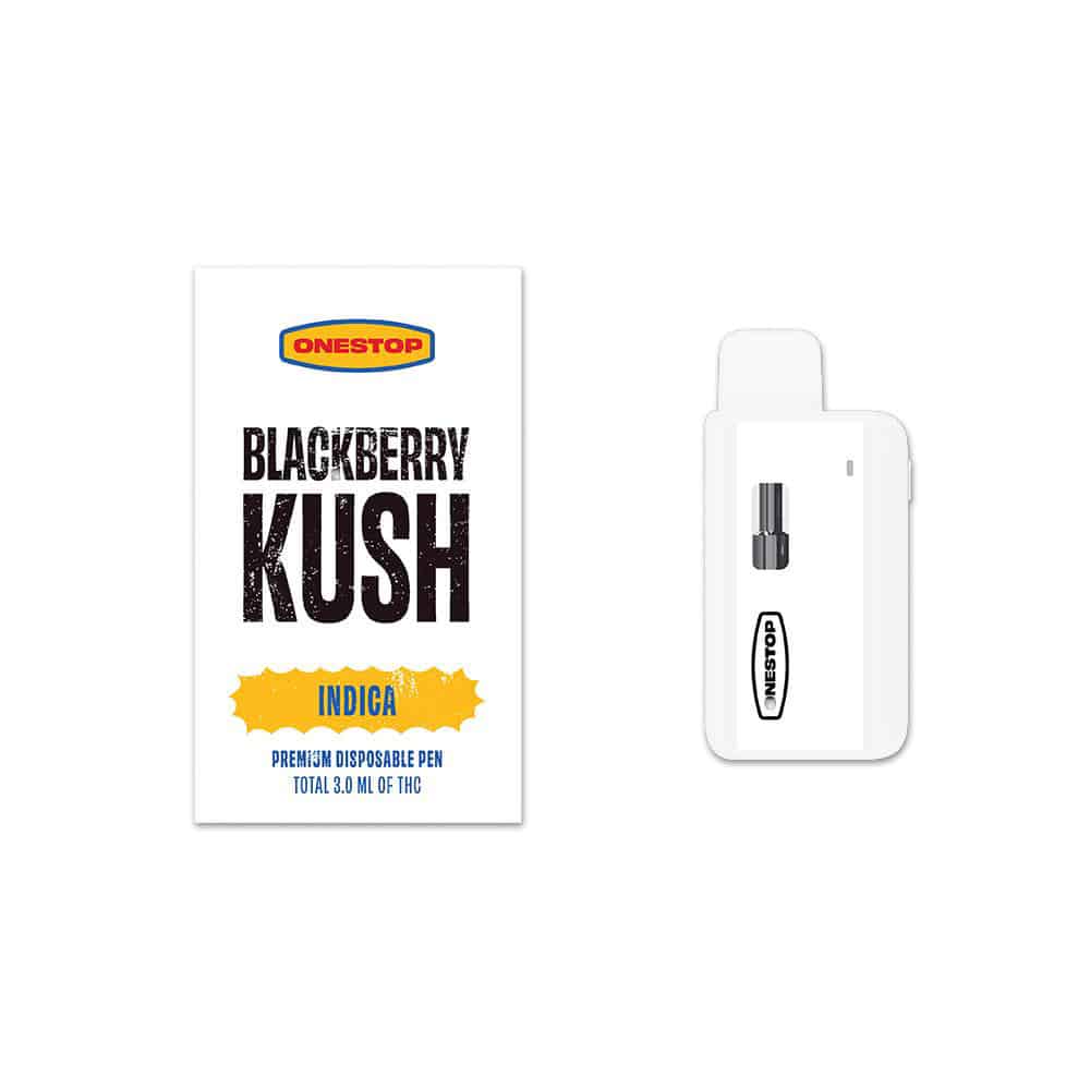 OneStop – 3g Disposable Vape – Blackberry Kush