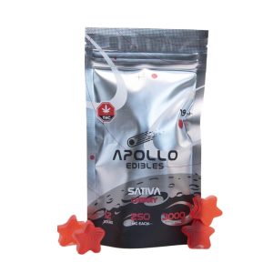 Apollo Edibles – Cherry Shooting Stars 3000mg THC Sativa