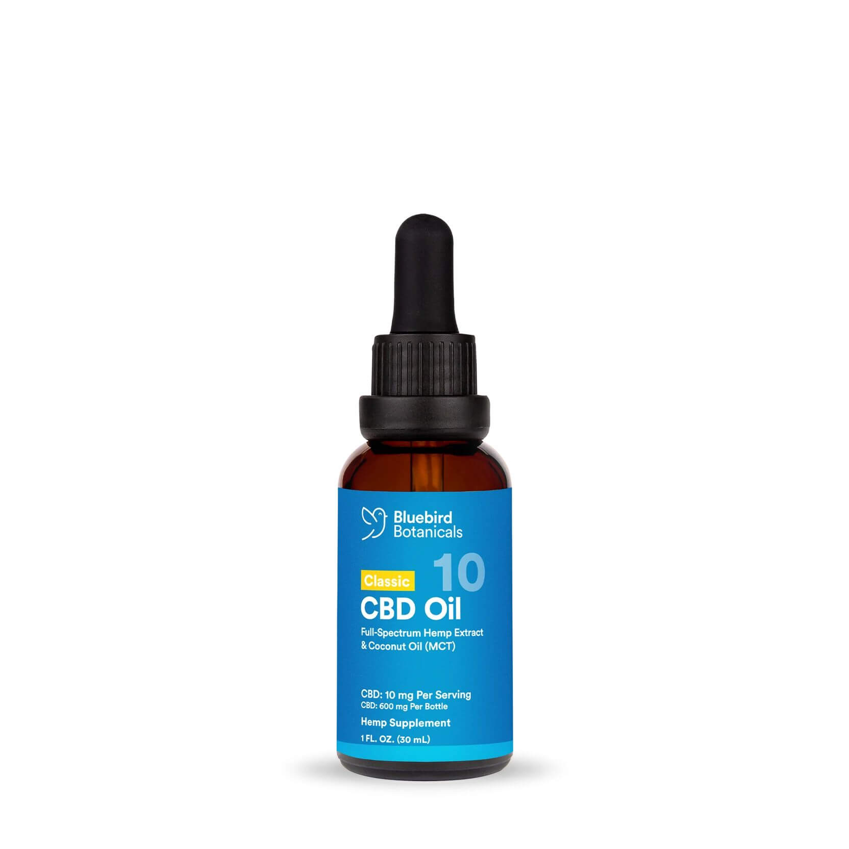 Bluebird Botanicals Classic CBD Oil