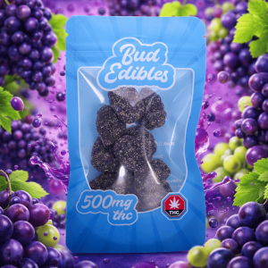 Bud Edibles – Fuzzy Grape (500mg THC)