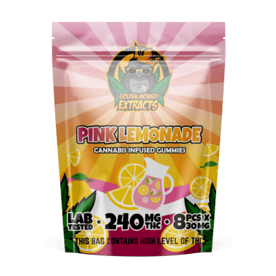 Golden Monkey Extracts – Pink Lemonade – 240mg