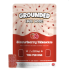 Grounded High Dose Bricks – Strawberry Hibiscus 1000mg Gummies