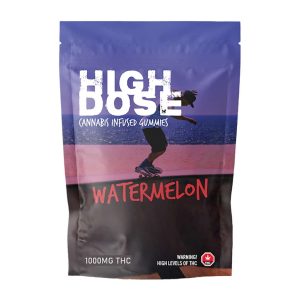 High Dose – Watermelon THC Gummies