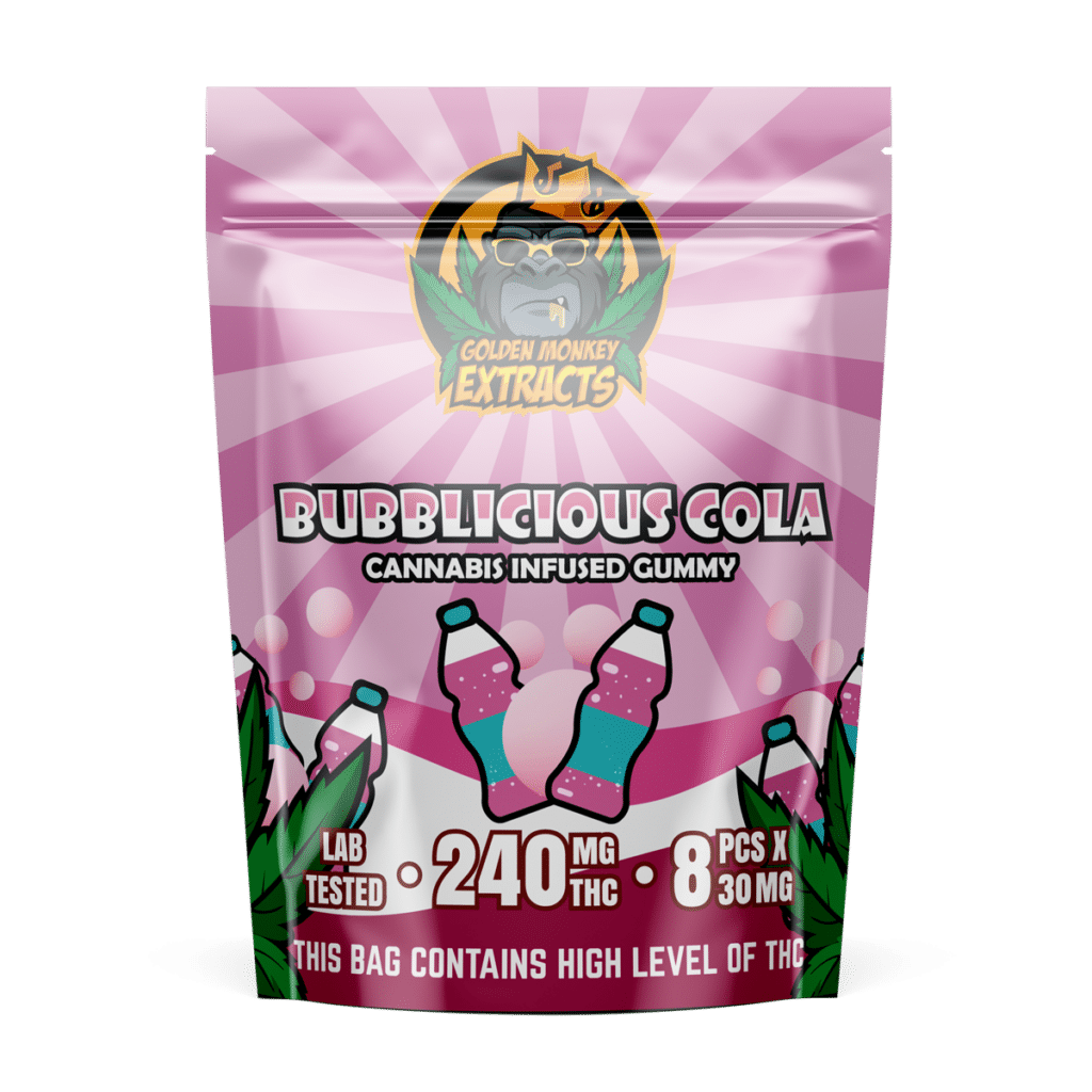 Golden Monkey Extracts – Bubblicious Cola – 240mg