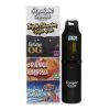 Straight Goods Triple Chamber Vape Godfather OG Orange Ambrosia Snow Dawg 9 Gram Disposable Vape