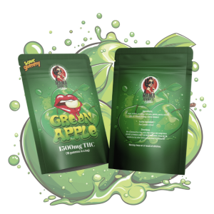 Mama Anne’s Edibles – Green Apple Gummy – 1500mg THC