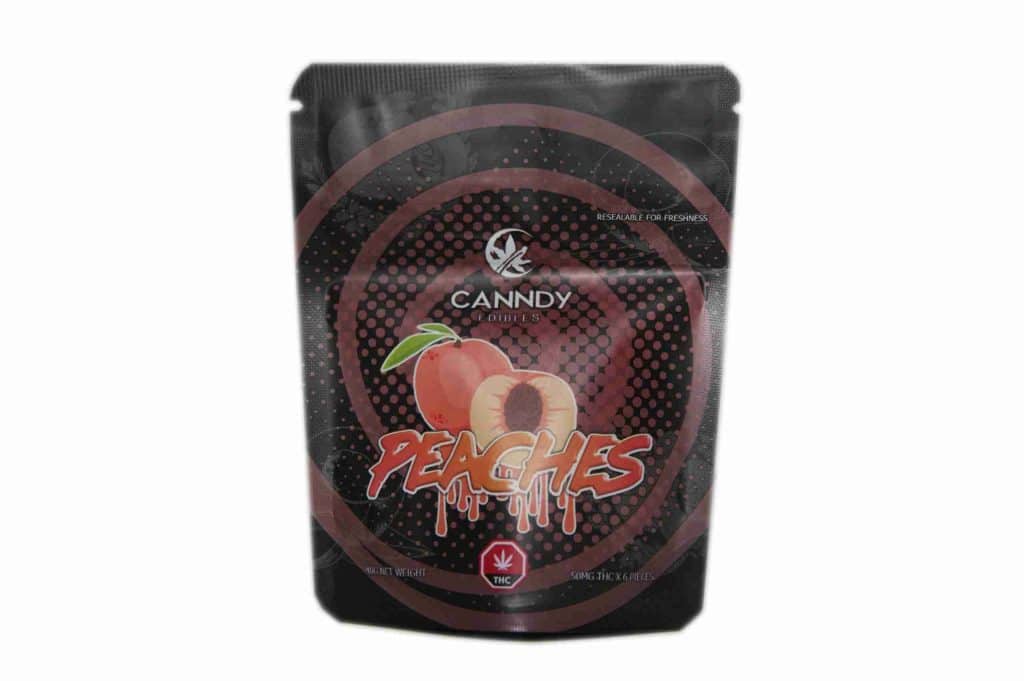 Canndy Edibles – (300mg THC) Gummies Peaches